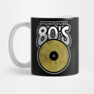 POWERED By The 1980 Retro 80s Mug